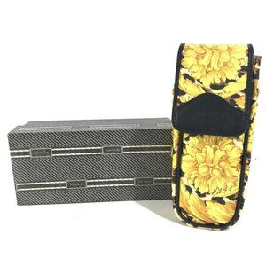 VERSACE vintage Leopard mobile bag leopard Chain Bag Pochette Shoulder Bag